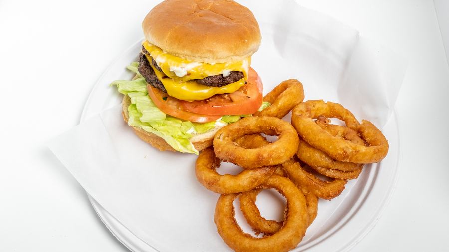 Double cheeseburger